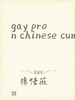 gay pron chinese cum