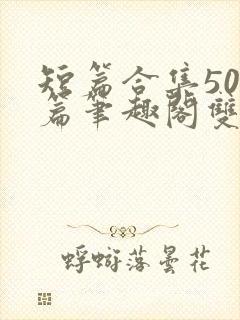 短篇合集500篇笔趣阁双封面