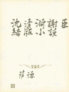 沈清漪谢臣宁完结版小说