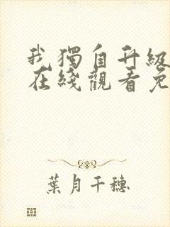 我独自升级漫画在线观看免费下拉式