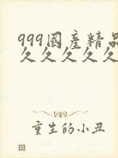 999国产精品久久久久久