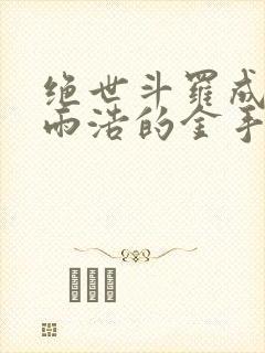 绝世斗罗成了霍雨浩的金手指封面