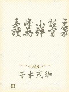 秦峰小说免费阅读无弹窗最新章节封面