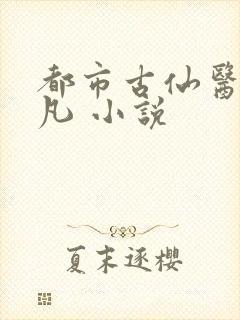 都市古仙医叶不凡 小说