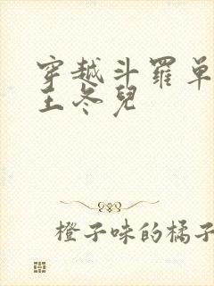 穿越斗罗单女主王冬儿封面