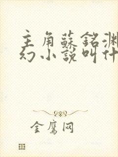 主角苏铭渊的玄幻小说叫什么