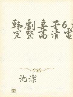 韩剧妻子6免费完整高清电视剧在线看中文