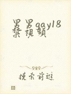 男男gay18禁视频