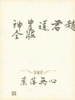 神农道君赵兴完全版