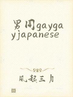 男同gaygayjapanese