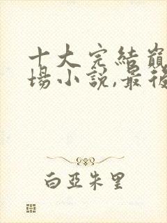 十大完结巅峰官场小说,最后最大的官