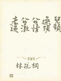 老公公操儿媳妇逼激情视频