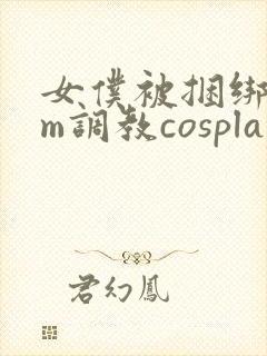 女仆被捆绑着sm调教cosplay