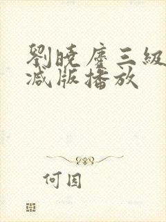 刘晓庆三级无删减版播放