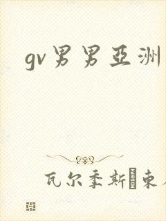 gv男男亚洲