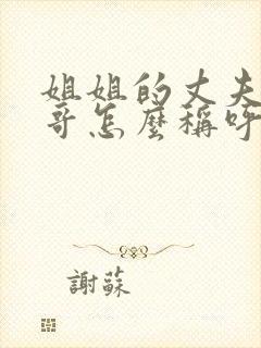 姐姐的丈夫的哥哥怎么称呼封面