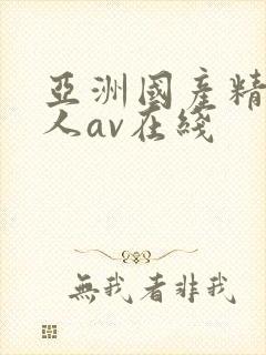 亚洲国产精品成人av在线