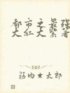 都市之最强狂兵大红大紫著
