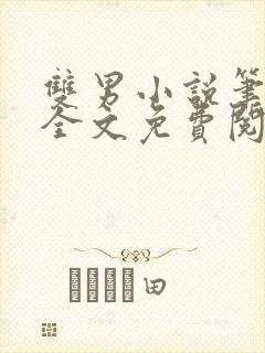 双男小说笔趣阁全文免费阅读