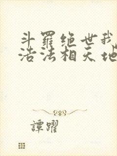 斗罗绝世我霍雨浩法相天地笔趣阁
