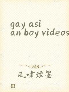 gay asian boy videos封面