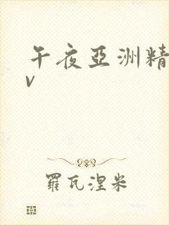 午夜亚洲精品av