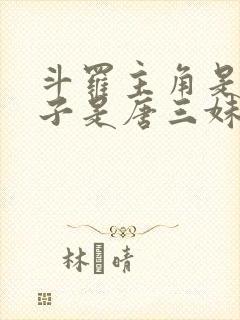 斗罗主角是女孩子是唐三妹妹封面