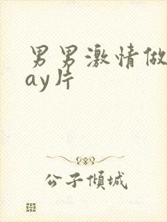 男男激情做爰gay片封面