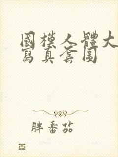 国模人体大尺度写真套图