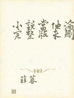 小说当他沦陷时完整版未删减小说封面