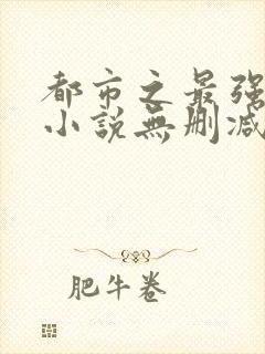 都市之最强狂兵小说无删减在线阅读