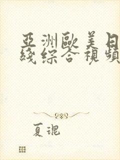 亚洲欧美日韩在线综合视频