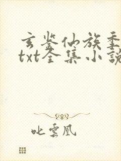 玄鉴仙族季越人txt全集小说