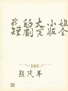 我的大小姐老婆短剧完版全集