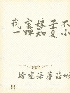 我家娘子不对劲一蝉知夏小说免费全文阅读