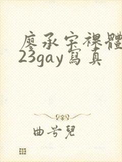 廖承宇裸体2023gay写真