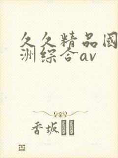 久久精品国产亚洲综合av封面