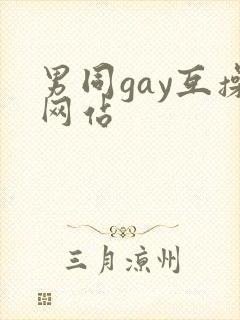 男同gay互操网站