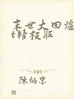 末世大回炉txt精校版