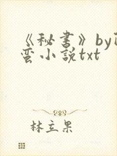 《秘书》by阿蛮小说txt