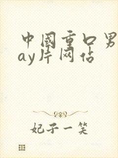 中国重口男同gay片网站