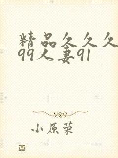 精品久久久久久99人妻91