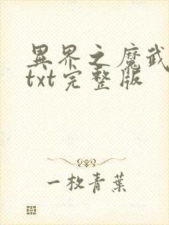 异界之魔武流氓txt完整版