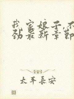 我家娘子,不对劲最新章节免费