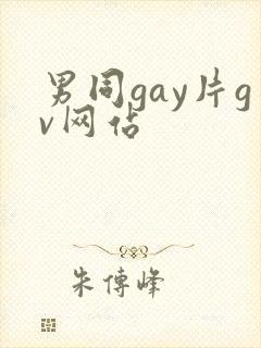 男同gay片gv网站
