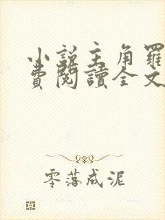 小说主角罗铮免费阅读全文