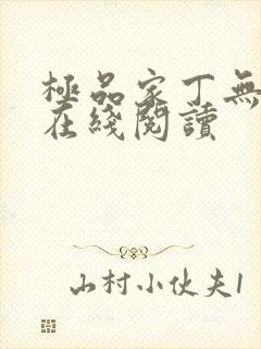 极品家丁无删减在线阅读