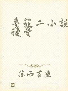 梦筱二小说先婚后爱