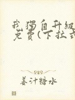 我独自升级漫画免费(下拉式)在线