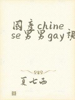 国产chinese男男gay视频网站